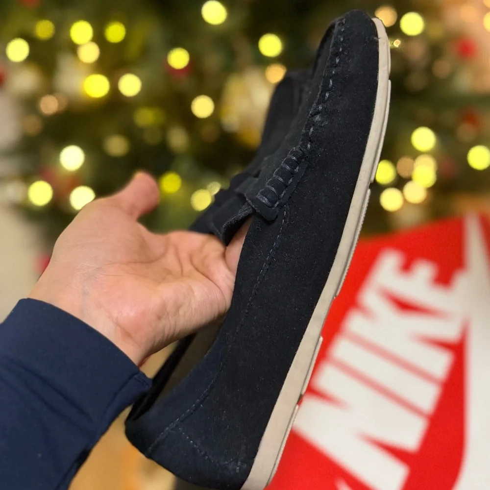 Zara Navy Loafers